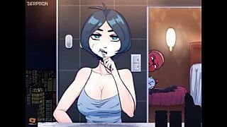 GIRL GETS TIME STOPPED BRUSH – DERPIXON