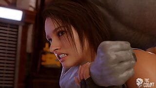 Jill Caught By Mr. X And Fucked Until She Gets A Huge Creampie