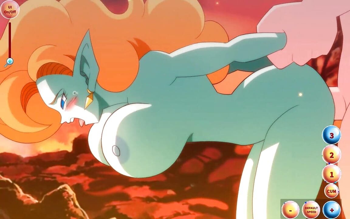 Zangya enjoys a huge cock pounding her little pussy from behind – Kame Paradise 3