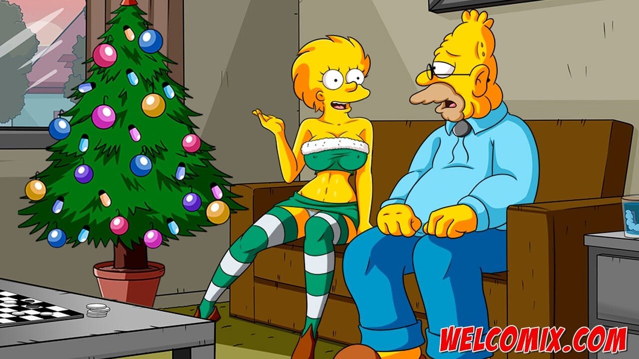 Christmas at nursing home – The Simptoons