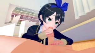 Ruka Sarashina Kanojo Okarishimasu 3D HENTAI 1/8