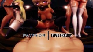 3 Elves Pleasing Their Masters – Elven Orgy [VR UNCENSORED HENTAI 4K]