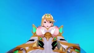mythra Xenoblade 2 3D HENTAI 3/5