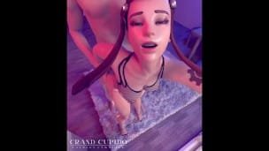 Brigitte Happy New Year Anal Angle [Grand Cupido]( Overwatch )