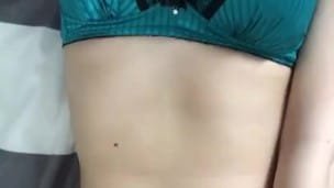 [Japanese] selfie masturbation with amateur toy [20s hentai]