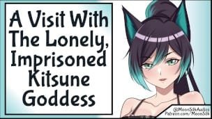 Visit With A Lonely Kitsune Goddess SFW Wholesome
