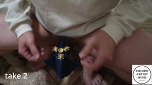 オチンポクロス引き〜A cock tablecloth pull trick challenge〜