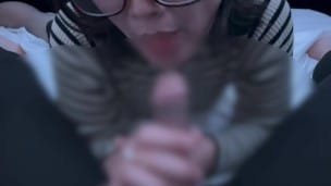 大好きなおちんちんで喉奥口内射精されてしまう cum in mouth gokkun