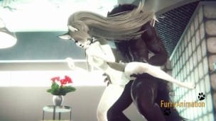 Furry Hentai – Beast Hard Sex with Wolf YIFF
