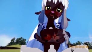 Pokemon Hentai – POV Wooloo boobjob
