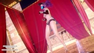 [MMD] Loona – PTT (Paint The Town) Sexy Kpop Dance Ahri Akali Seraphine League of Legends KDA