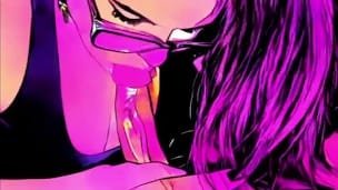 SUPER SLOW BLOWJOB | UP CLOSE | Animated | EDM